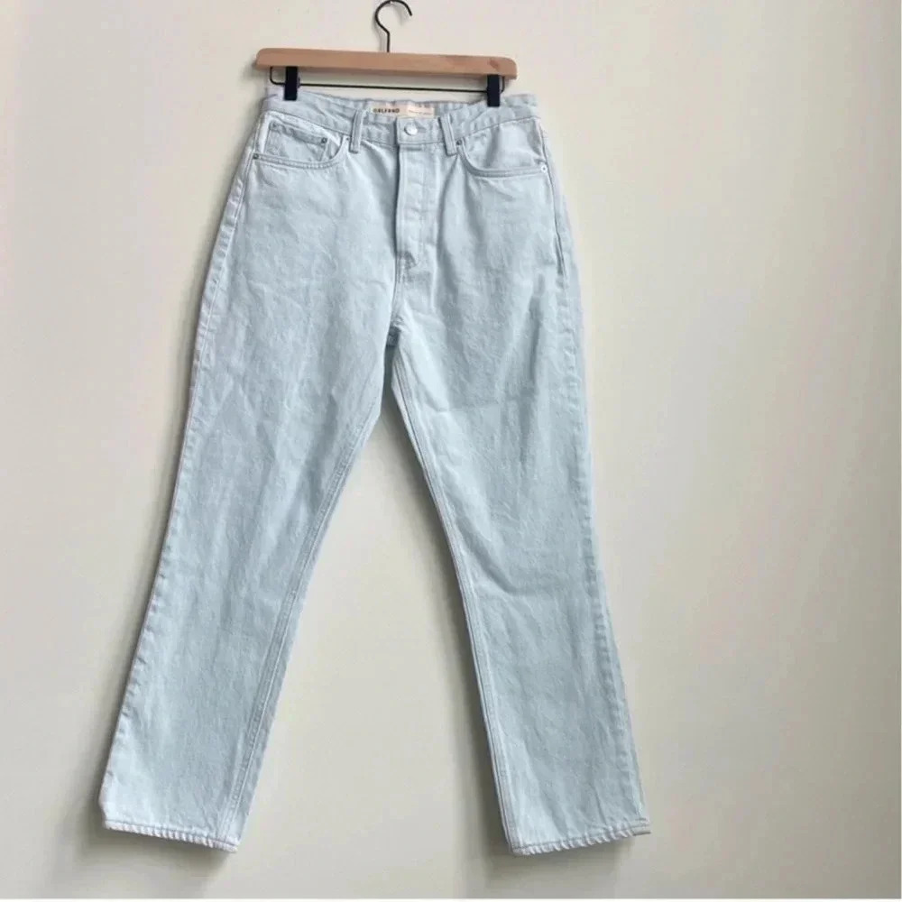 NWT GRLFRND Jeans Karolina High Rise Straight Crop Size 27 Indio - Picture 2 of 12